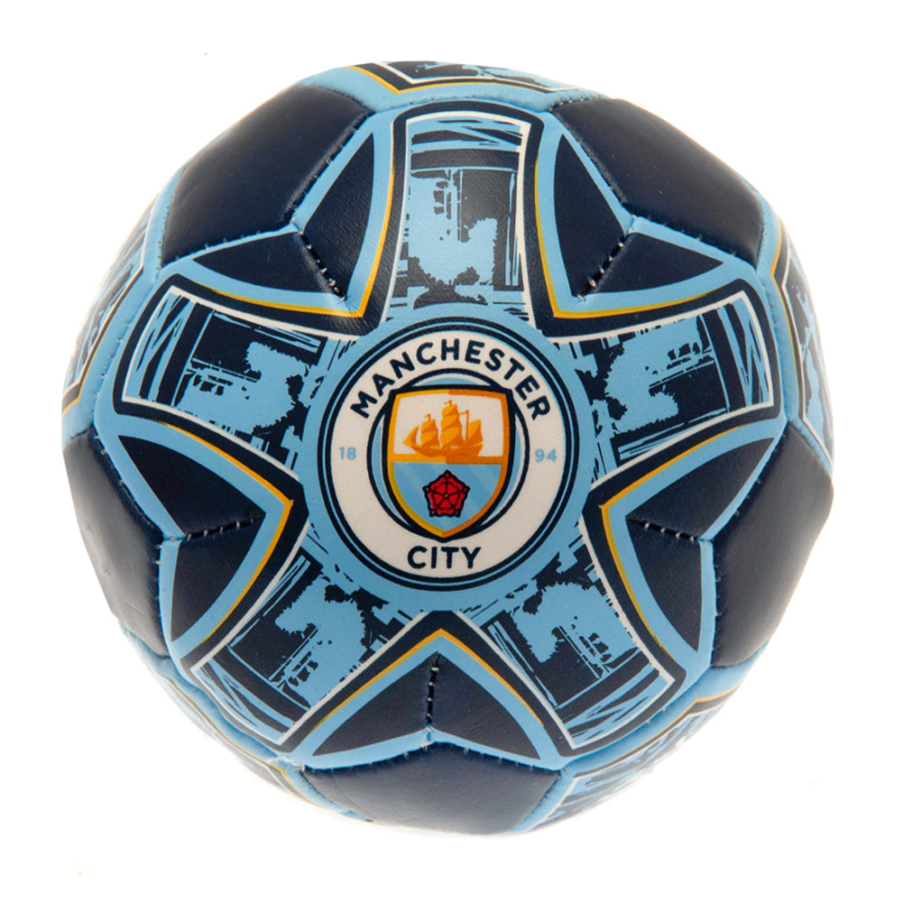 Manchester City FC 4 inch Soft Ball: 1 - Balls By Manchester City