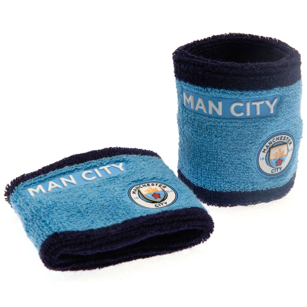 Manchester City FC Accessories Set: 2 - Armbands & Wristbands By Manchester City