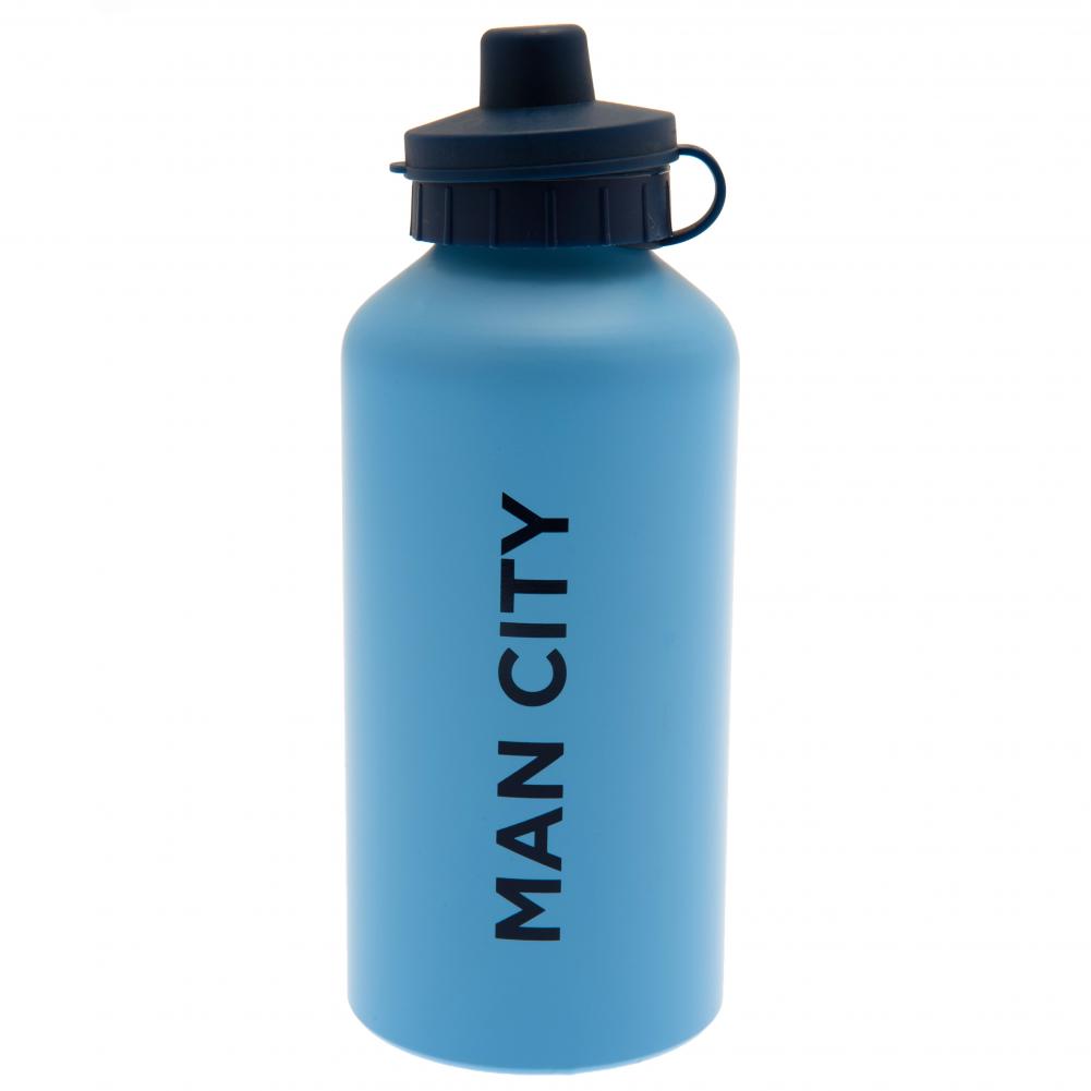 Manchester City FC Aluminium Drinks Bottle MT: 2 - Water Bottles By Manchester City