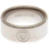 Manchester City FC Band Ring Large: 2 - Jewellery By Manchester City