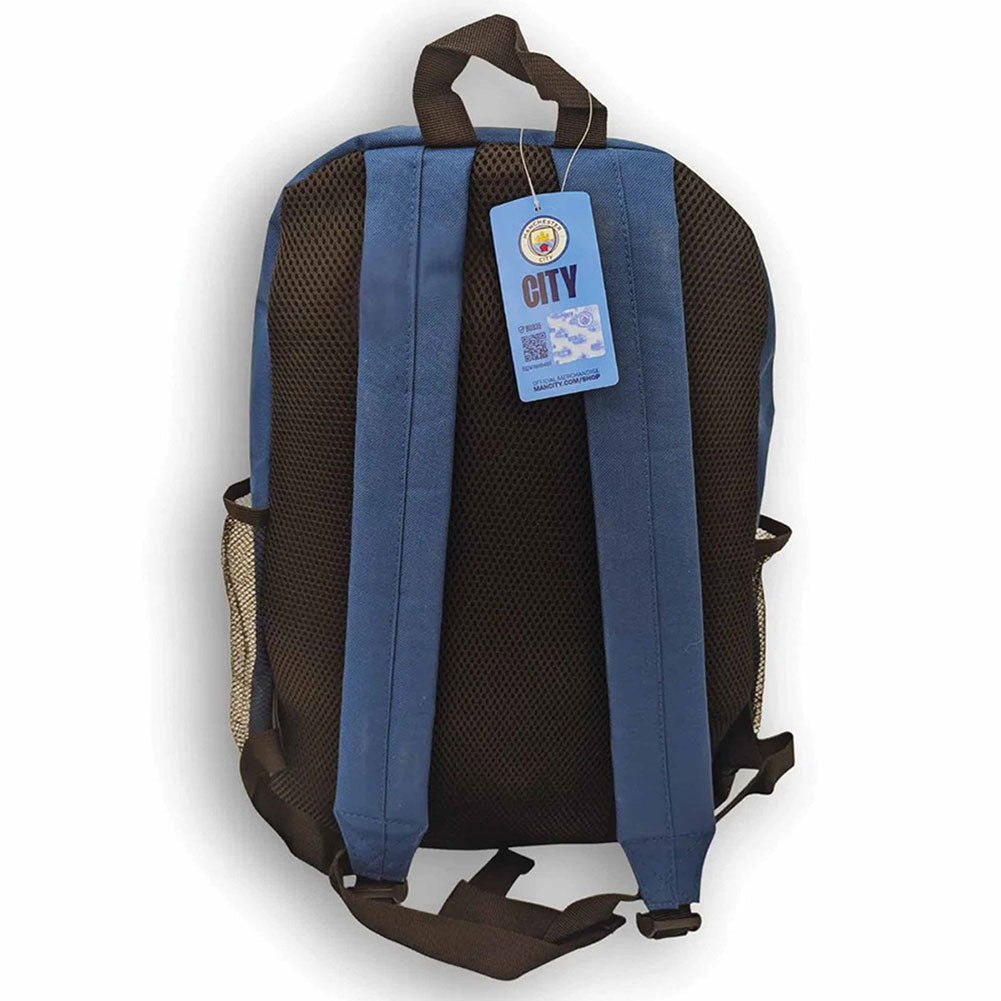 Manchester City FC Big Logo Bungee Backpack: 3 - Bags By Manchester City