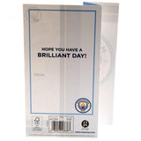 Manchester City FC Sky Blues Birthday Card: 3 - Greeting Cards By Manchester City