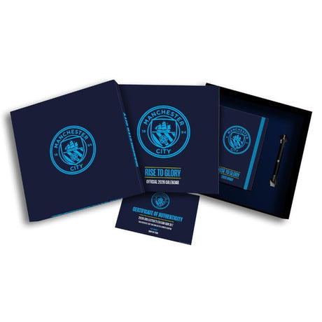Manchester City FC Calendar & Diary Musical Gift Box 2026: 1 - Calendars By Manchester City