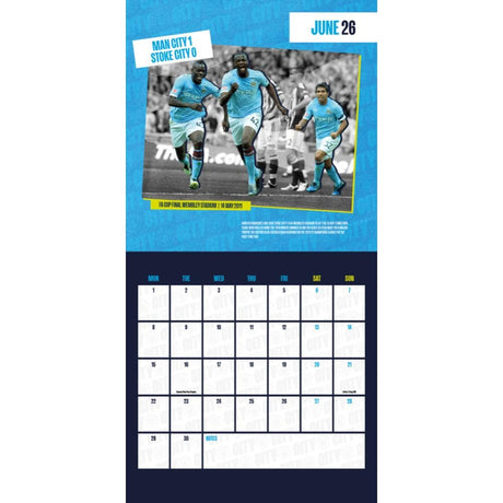 Manchester City FC Calendar & Diary Musical Gift Box 2026: 3 - Calendars By Manchester City