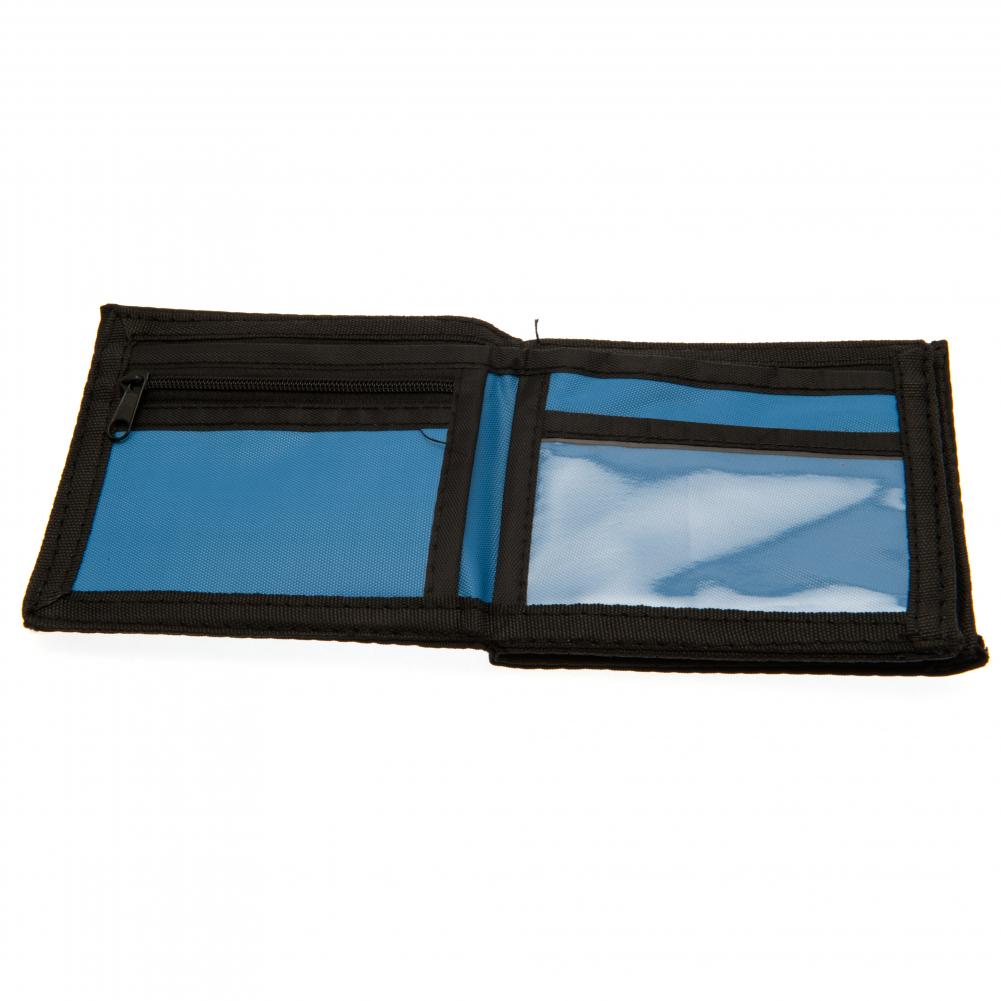 Manchester City FC Canvas Wallet: 2 - Wallets By Manchester City