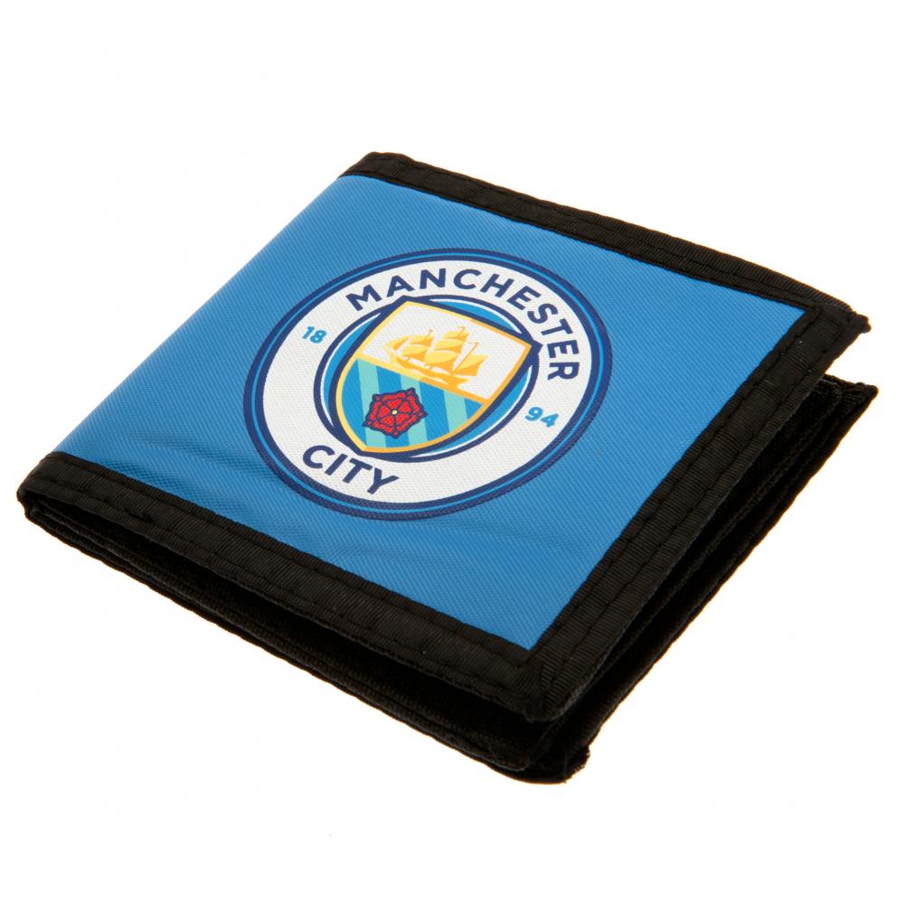 Manchester City FC Canvas Wallet: 1 - Wallets By Manchester City