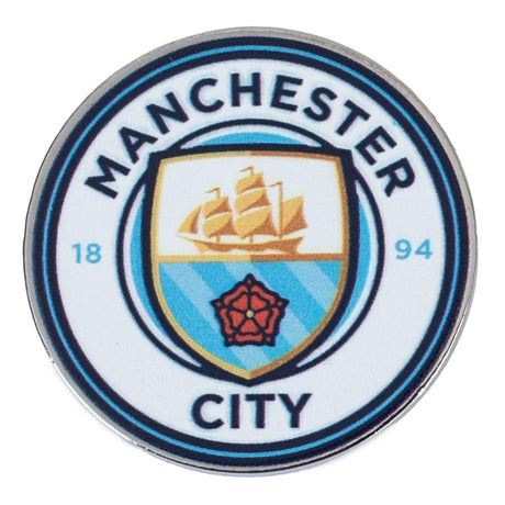 Manchester City FC Club Crest Pin Badge: 1 Badges By Manchester City
