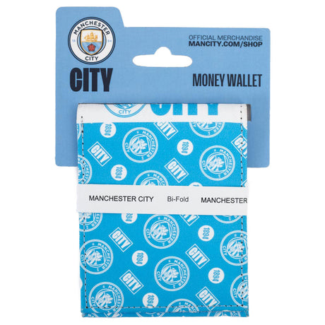 Manchester City FC Coloured Icon Wallet: 5 - Wallets By Manchester City