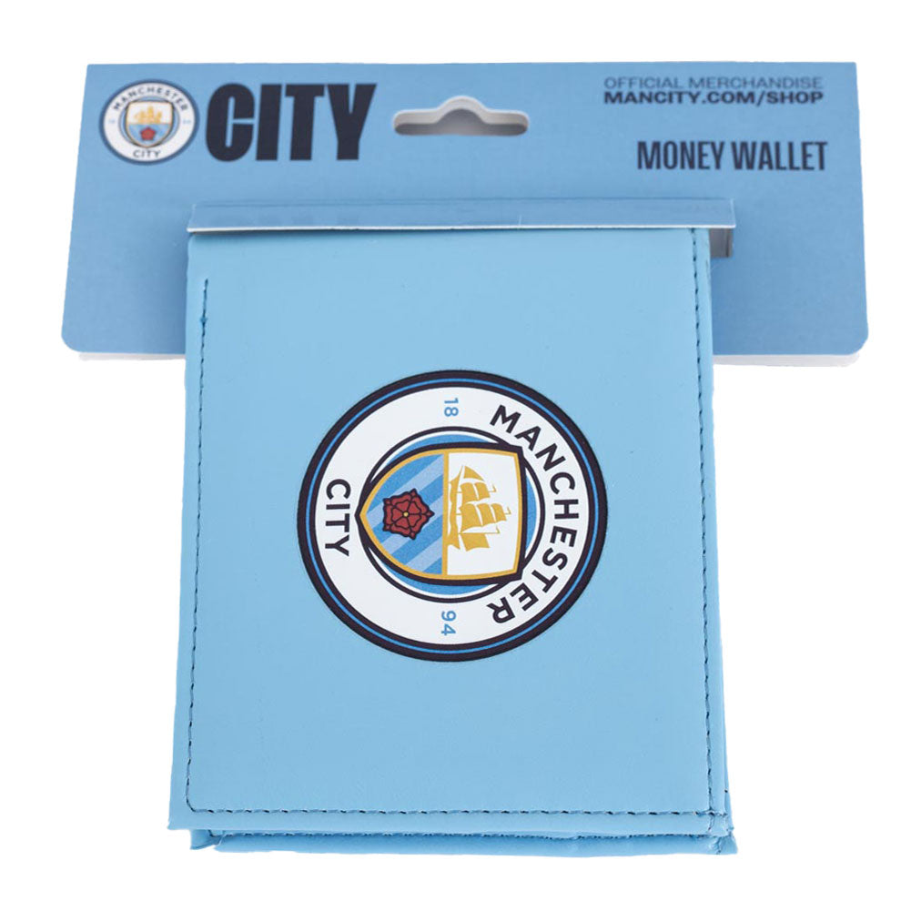 Manchester City FC Coloured PU Wallet: 4 - Wallets By Manchester City