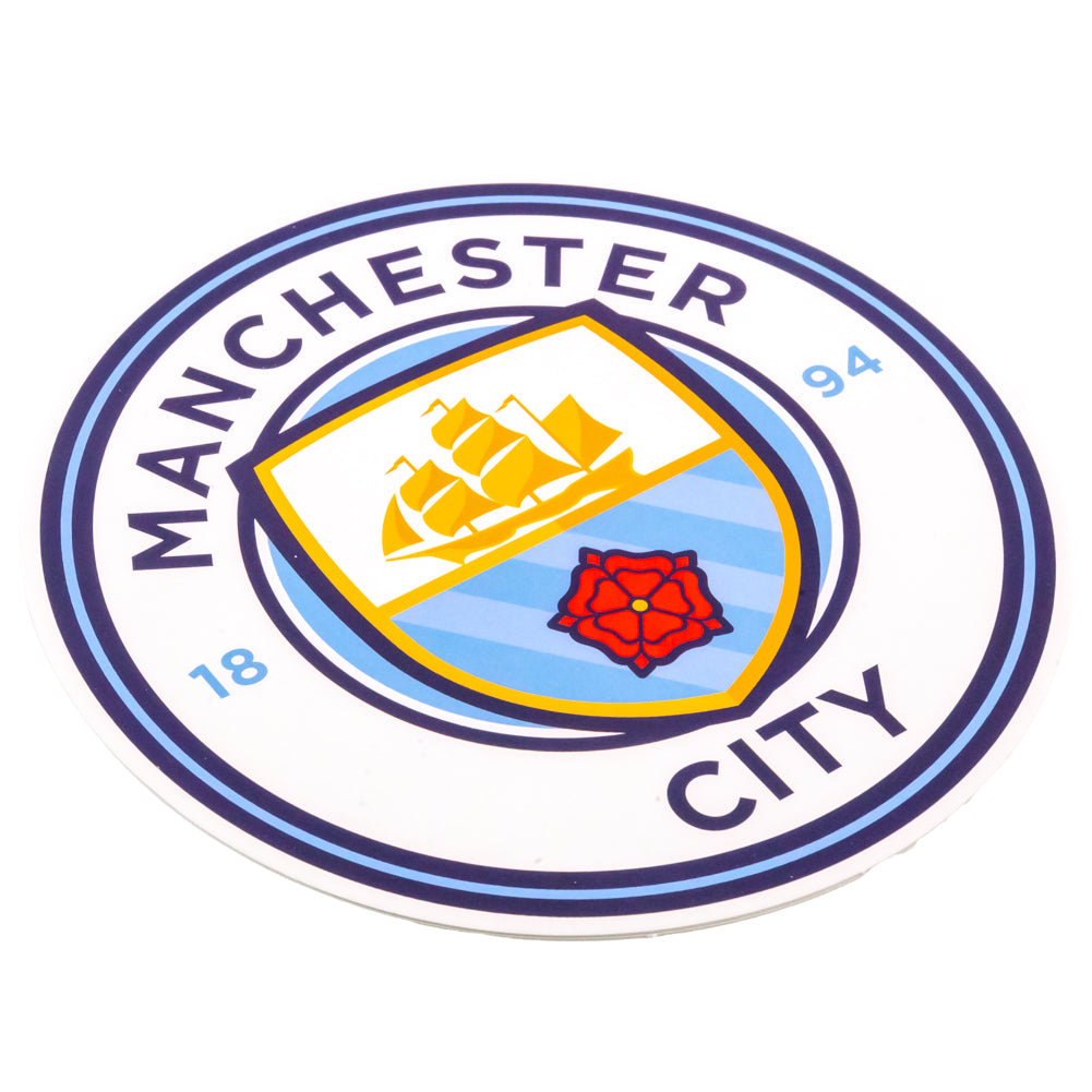 Manchester City FC Crest Car Sticker: 2 - Car Accessories By Manchester City
