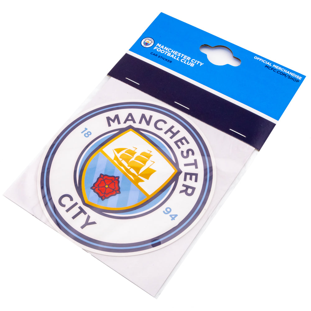 Manchester City FC Crest Car Sticker: 3 - Car Accessories By Manchester City