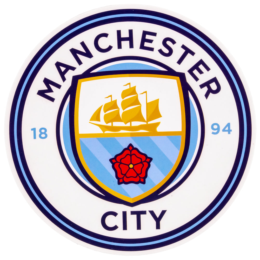 Manchester City FC Crest Car Sticker: 1 - Car Accessories By Manchester City