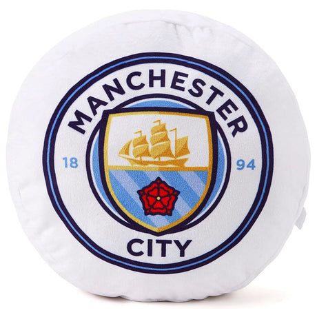 Manchester City FC Crest Cushion: 1 - Cushions By Manchester City