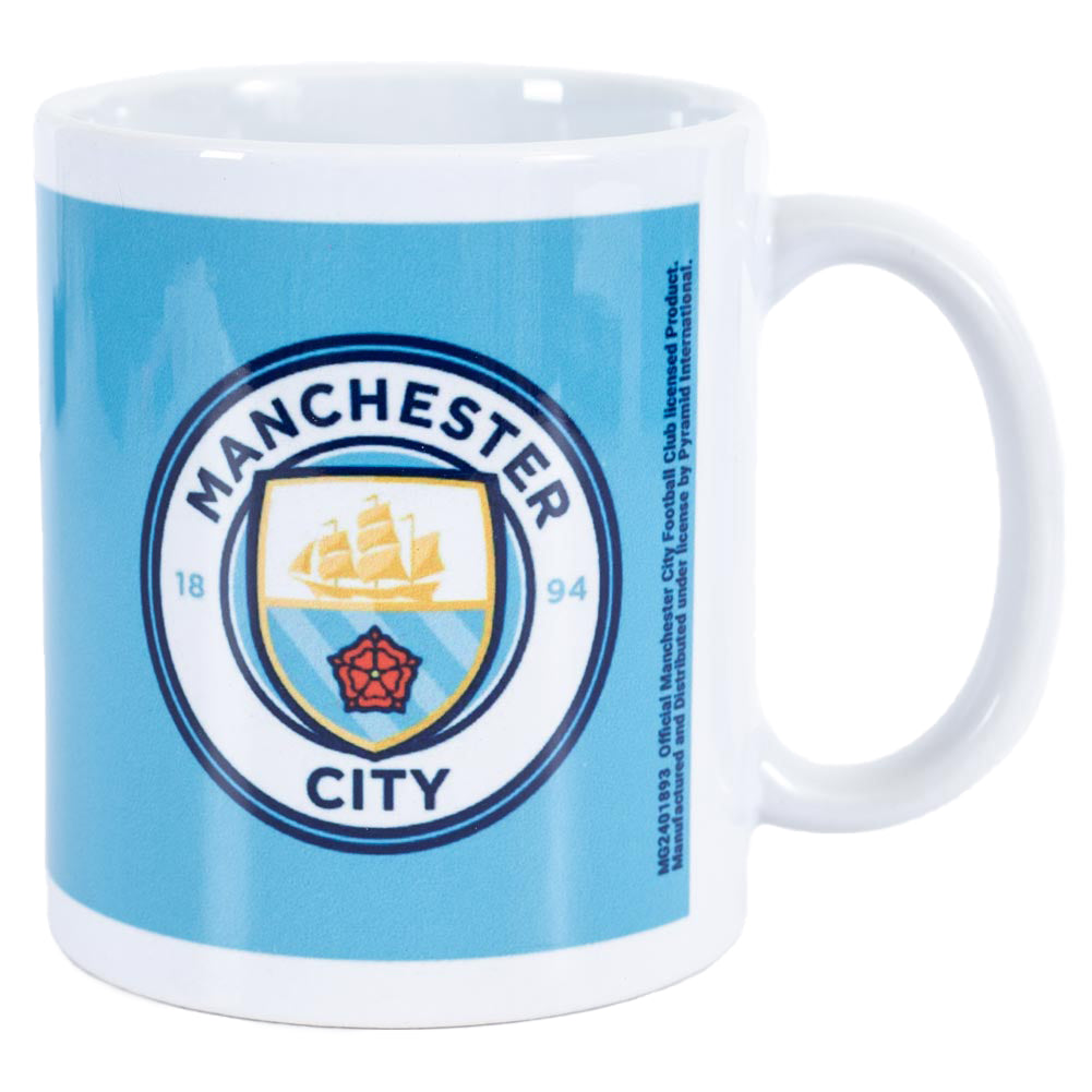 Manchester City FC Crest Mug: 3 - Mugs By Manchester City