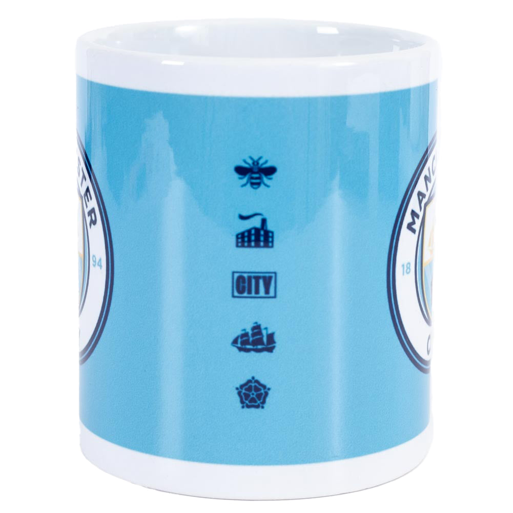 Manchester City FC Crest Mug: 2 - Mugs By Manchester City