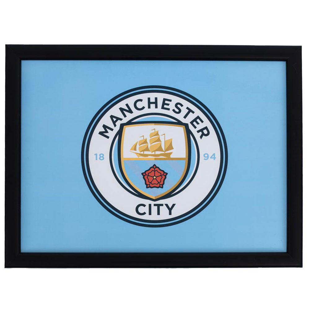 Manchester City FC Cushioned Lap Tray - Shop Lap Trays At Gift Moments - 3
