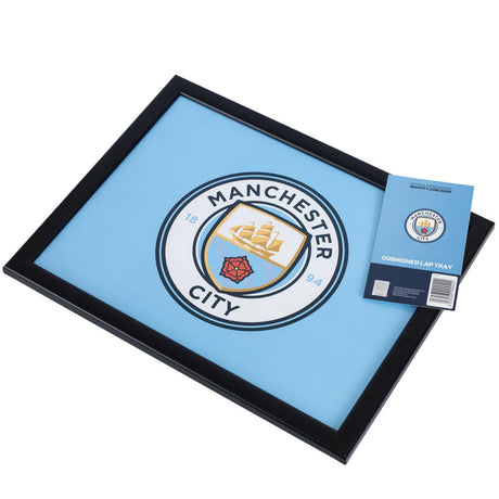 Manchester City FC Cushioned Lap Tray: 4 - Lap Trays By Manchester City