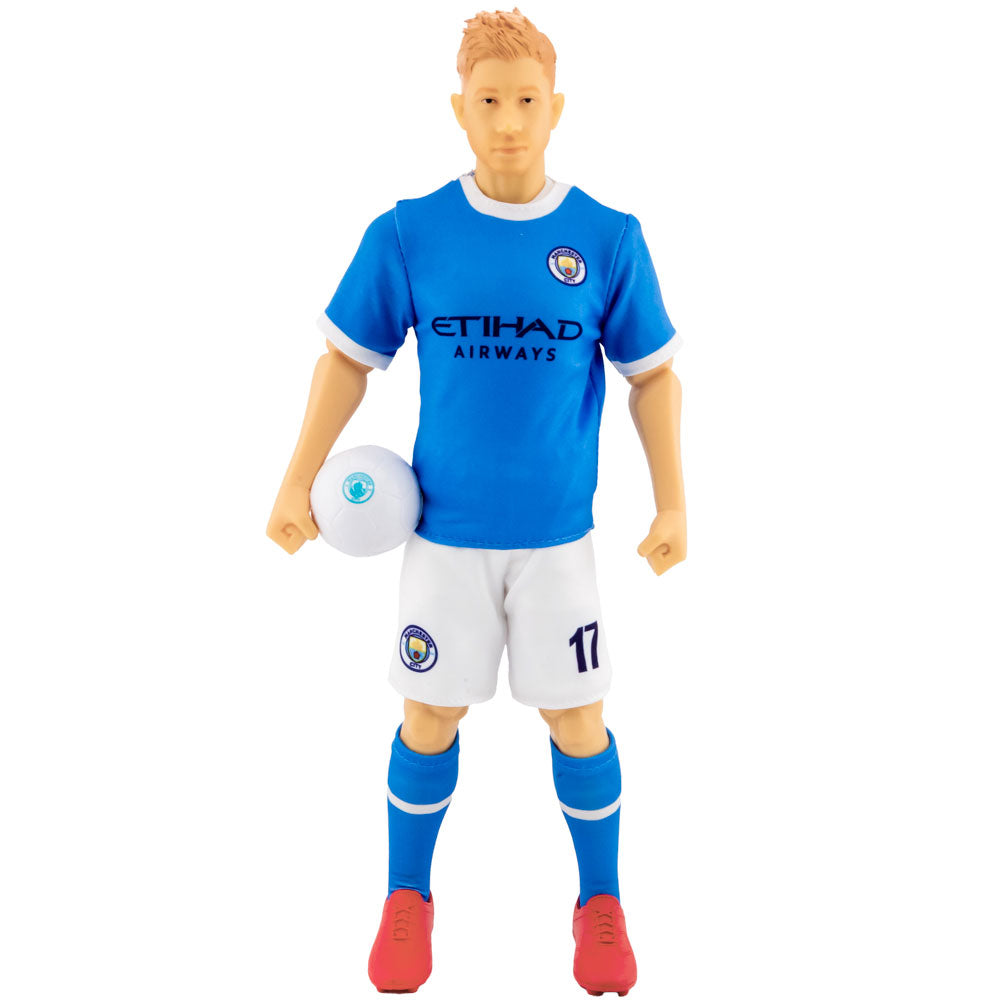 Manchester City FC De Bruyne Action Figure: 2 Figures & Collectables By Manchester City
