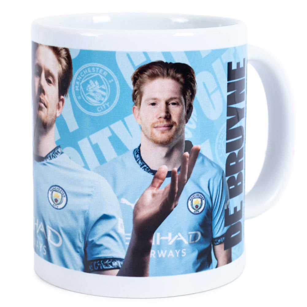 Manchester City FC De Bruyne Mug: 3 - Mugs By Manchester City