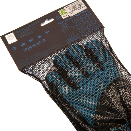Manchester City FC Delta Goalkeeper Gloves Kids: 4 Gloves By Manchester City
