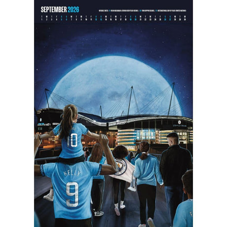 Manchester City FC Deluxe Calendar 2026: 4 - Calendars By Manchester City