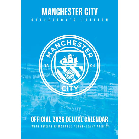 Manchester City FC Deluxe Calendar 2026: 1 - Calendars By Manchester City