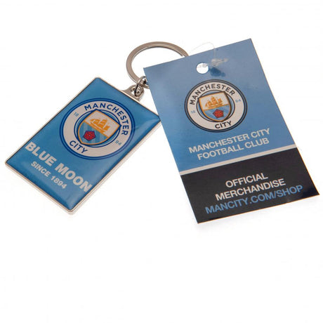 Manchester City FC Deluxe Keyring: 5 - Keyrings By Manchester City