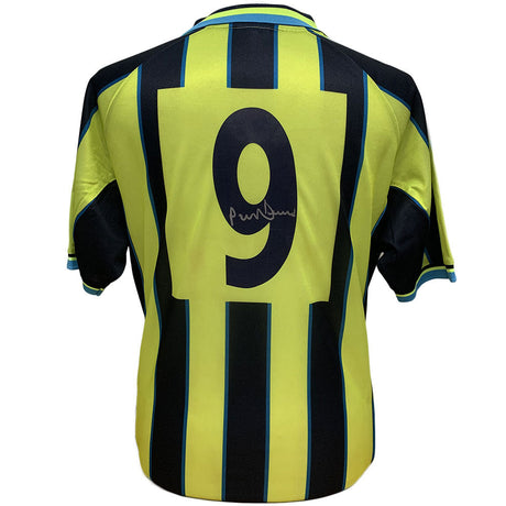 Manchester City FC Dickov Signed Shirt: 1 - Signed Memorabilia By Manchester City