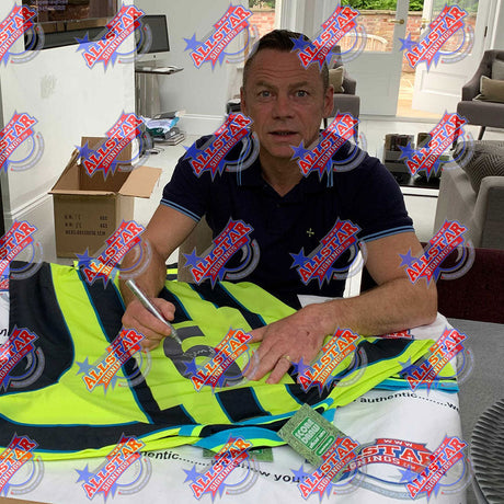 Framed Paul Dickov Signed Manchester City Shirt: 2 - Signed Memorabilia By Manchester City