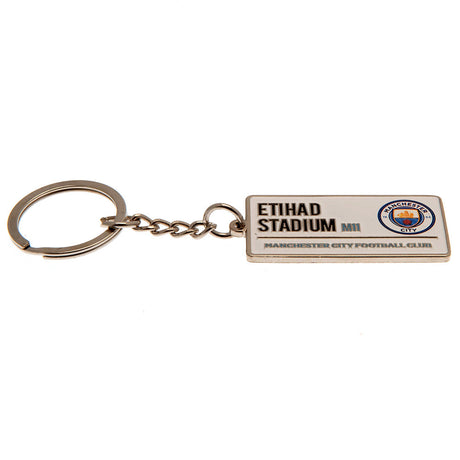 Manchester City FC Embossed Keyring: 3 - Keyrings By Manchester City
