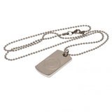 Manchester City FC Engraved Dog Tag & Chain: 3 - Jewellery By Manchester City