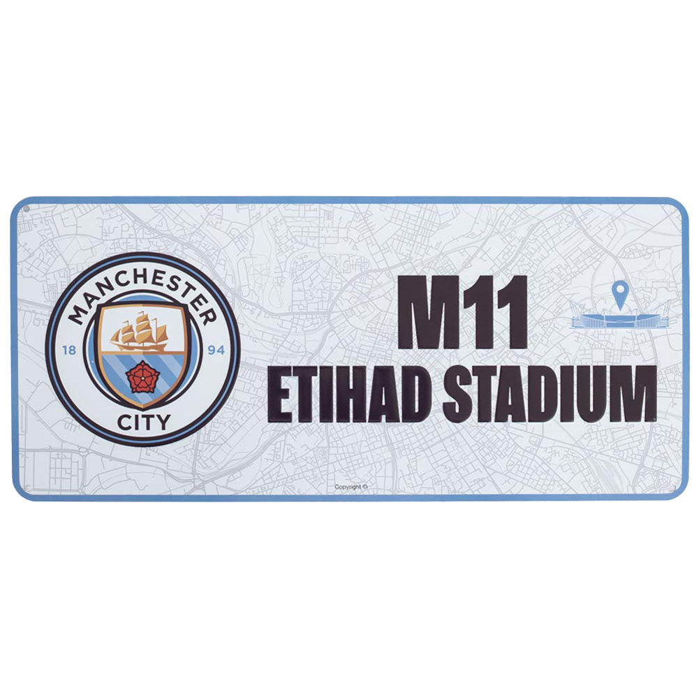 Manchester City FC Route To Sign: 1 - Signs & Plaques By Manchester City
