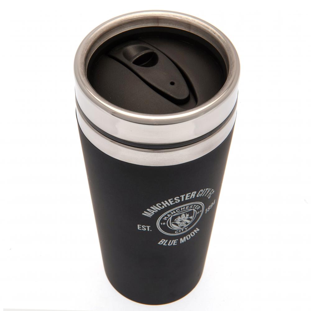 Manchester City FC Executive Travel Mug: 2 - Mugs By Manchester City