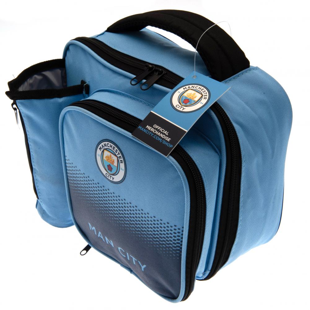 Manchester City FC Fade Lunch Bag: 3 - Bags By Manchester City