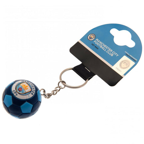 Manchester City FC Football Keyring: 1 - Keyrings By Manchester City