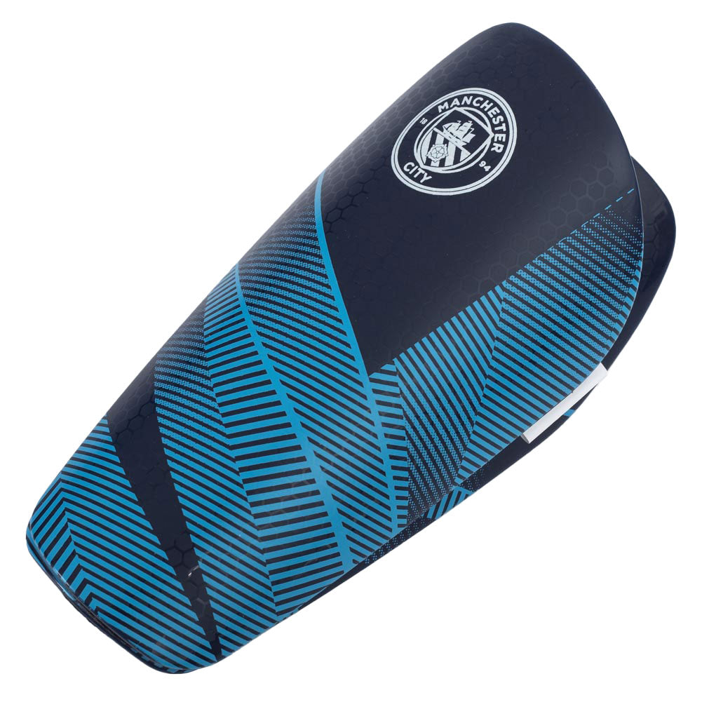 Manchester City FC Fuse Shin Pads Kids - Shop Shin Pads At Gift Moments - 1