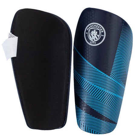 Manchester City FC Fuse Shin Pads Kids: 2 - Shin Pads By Manchester City