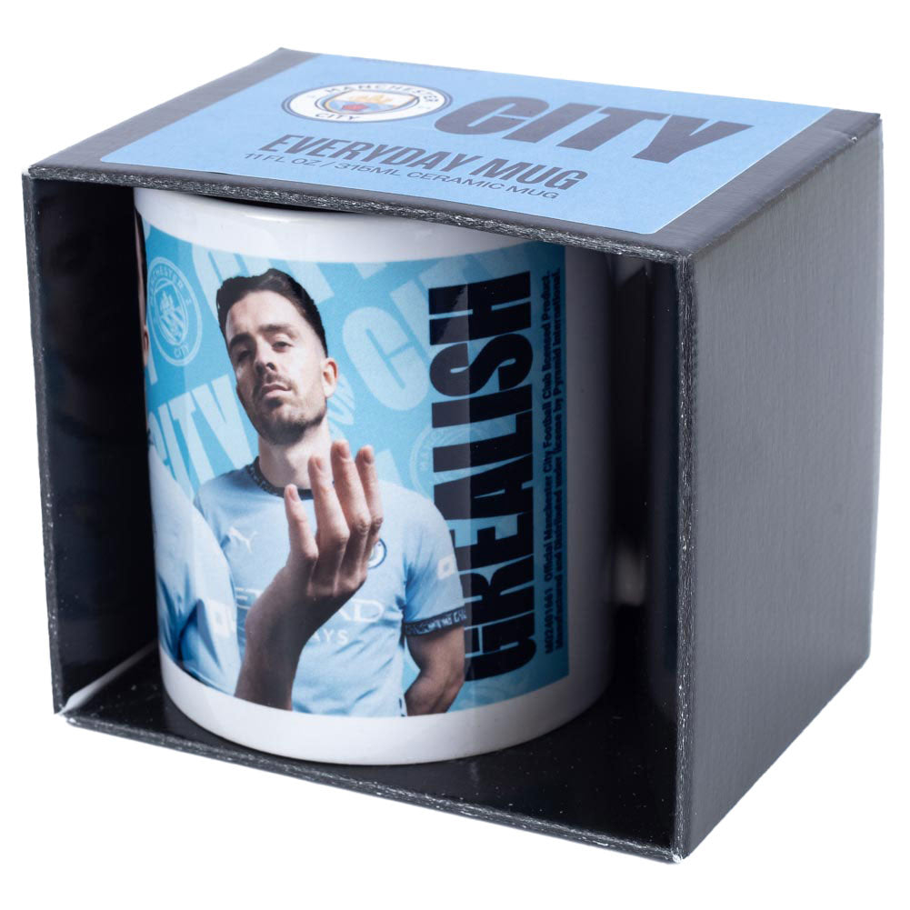 Manchester City FC Grealish Mug: 4 - Mugs By Manchester City