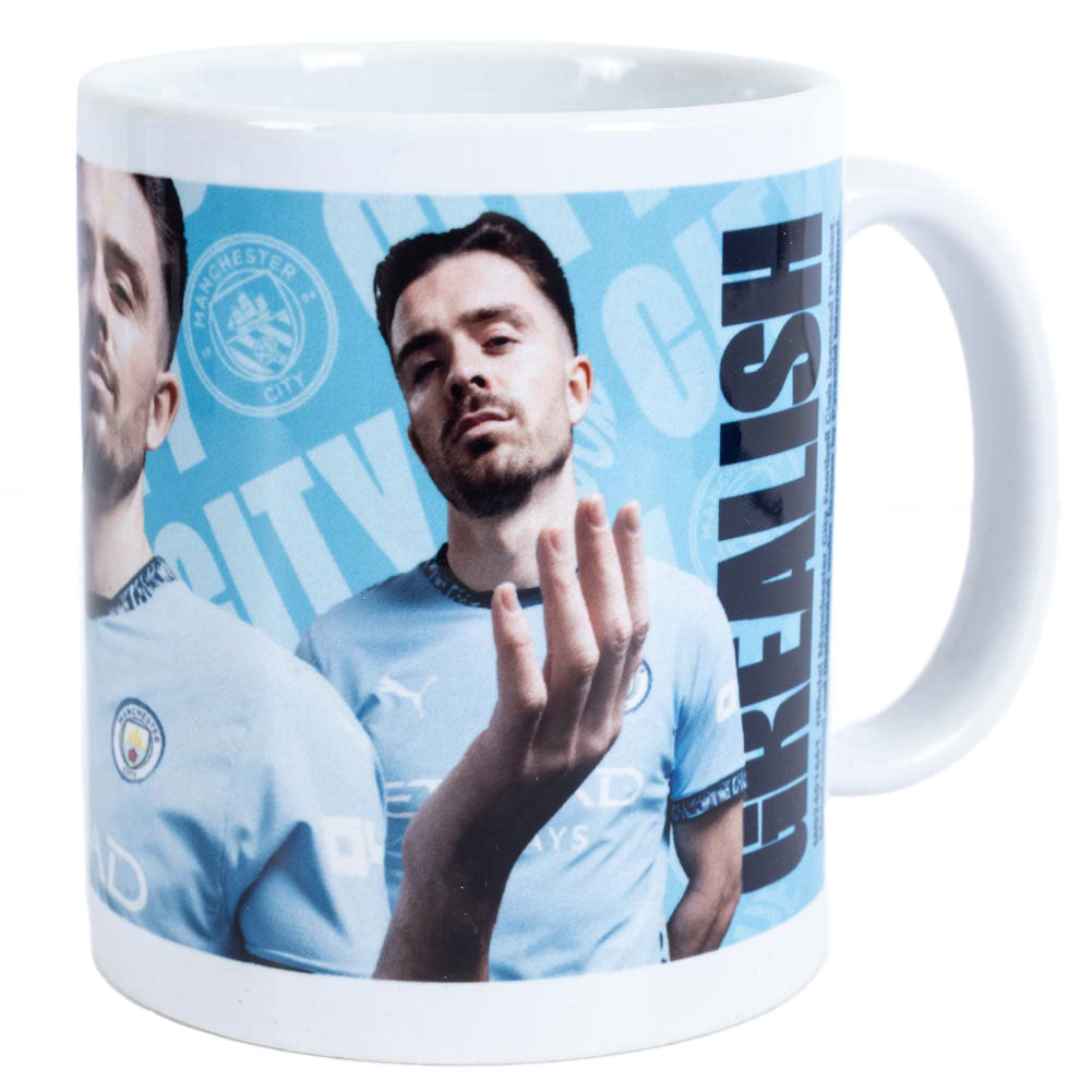 Manchester City FC Grealish Mug: 3 - Mugs By Manchester City