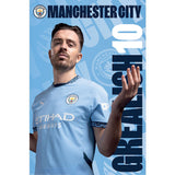Manchester City FC Grealish Poster 86: 1 - Posters By Manchester City