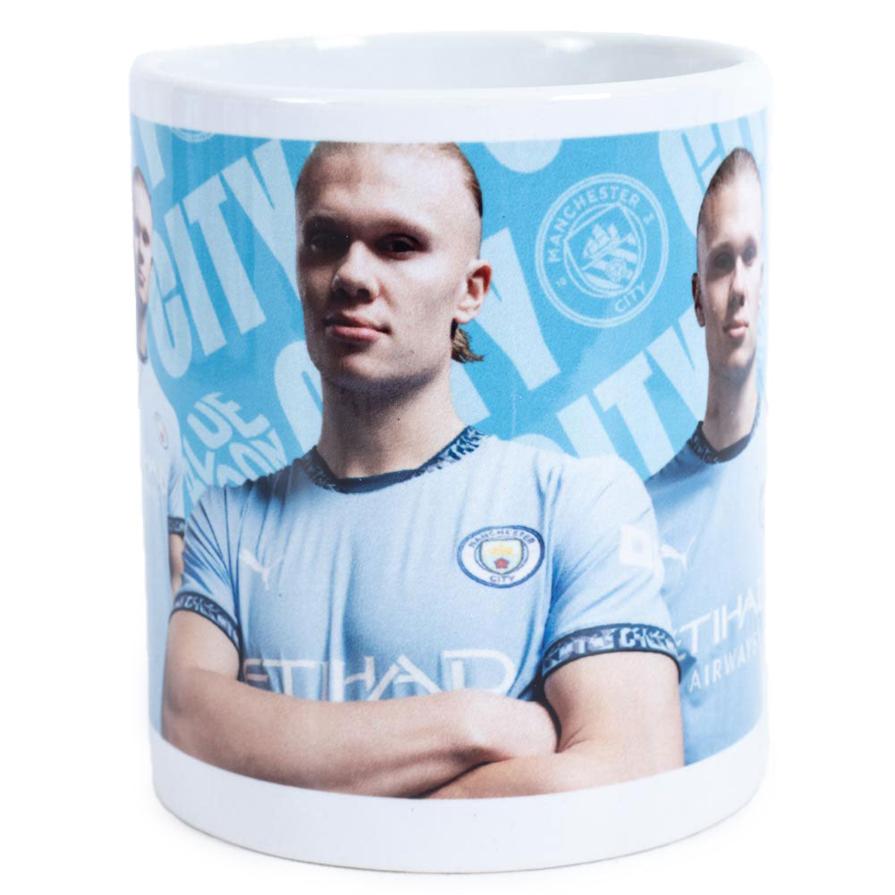 Manchester City FC Haaland Mug: 2 - Mugs By Manchester City