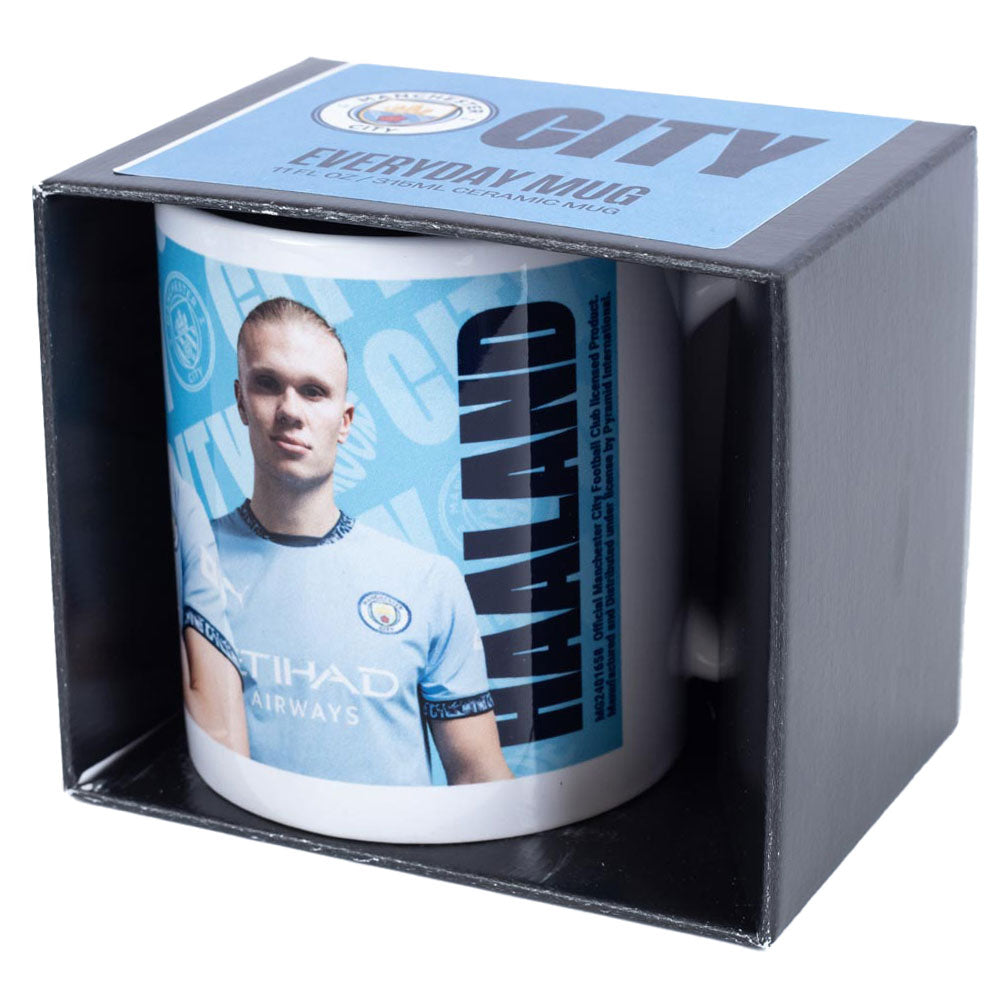 Manchester City FC Haaland Mug: 4 - Mugs By Manchester City