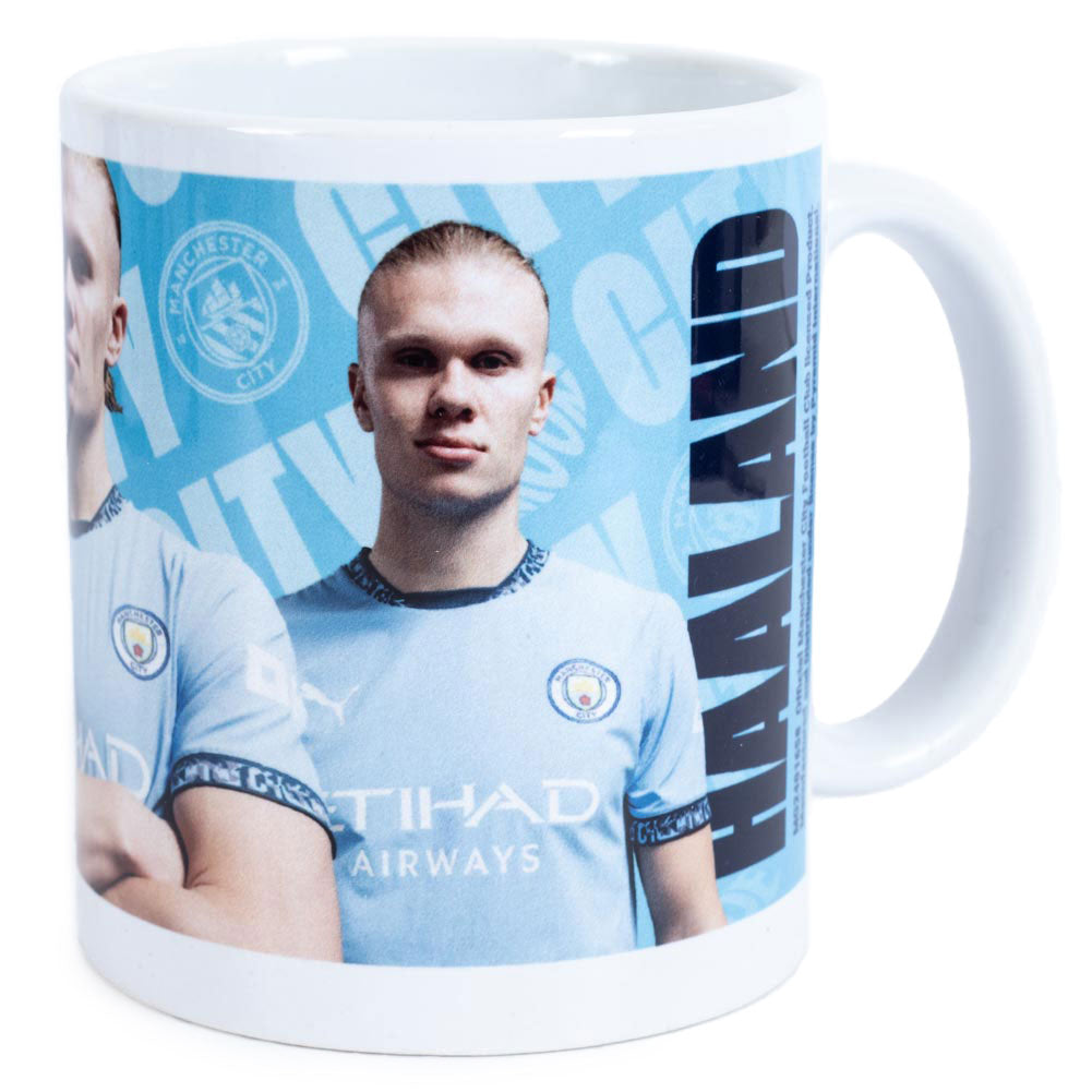 Manchester City FC Haaland Mug: 3 - Mugs By Manchester City