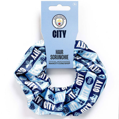 Manchester City FC Hair Scrunchie: 2 Accessories By Manchester City