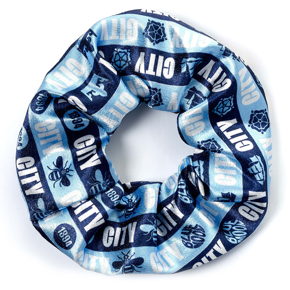 Manchester City FC Hair Scrunchie: 1 - Accessories By Manchester City