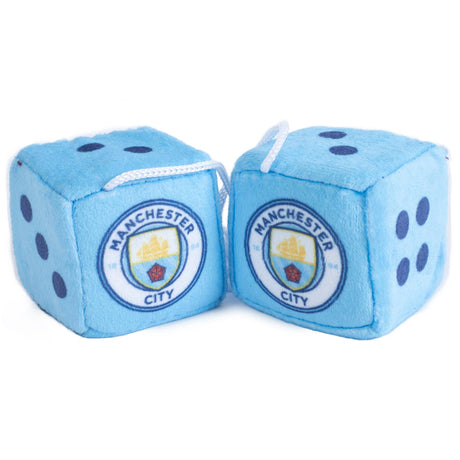 Manchester City FC Hanging Dice: 3 - Car Accessories By Manchester City
