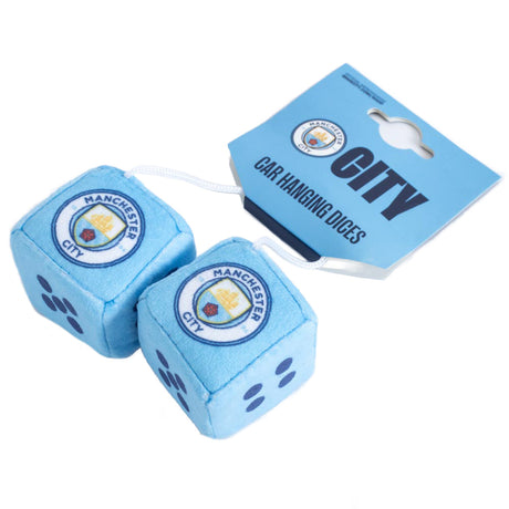 Manchester City FC Hanging Dice: 1 - Car Accessories By Manchester City