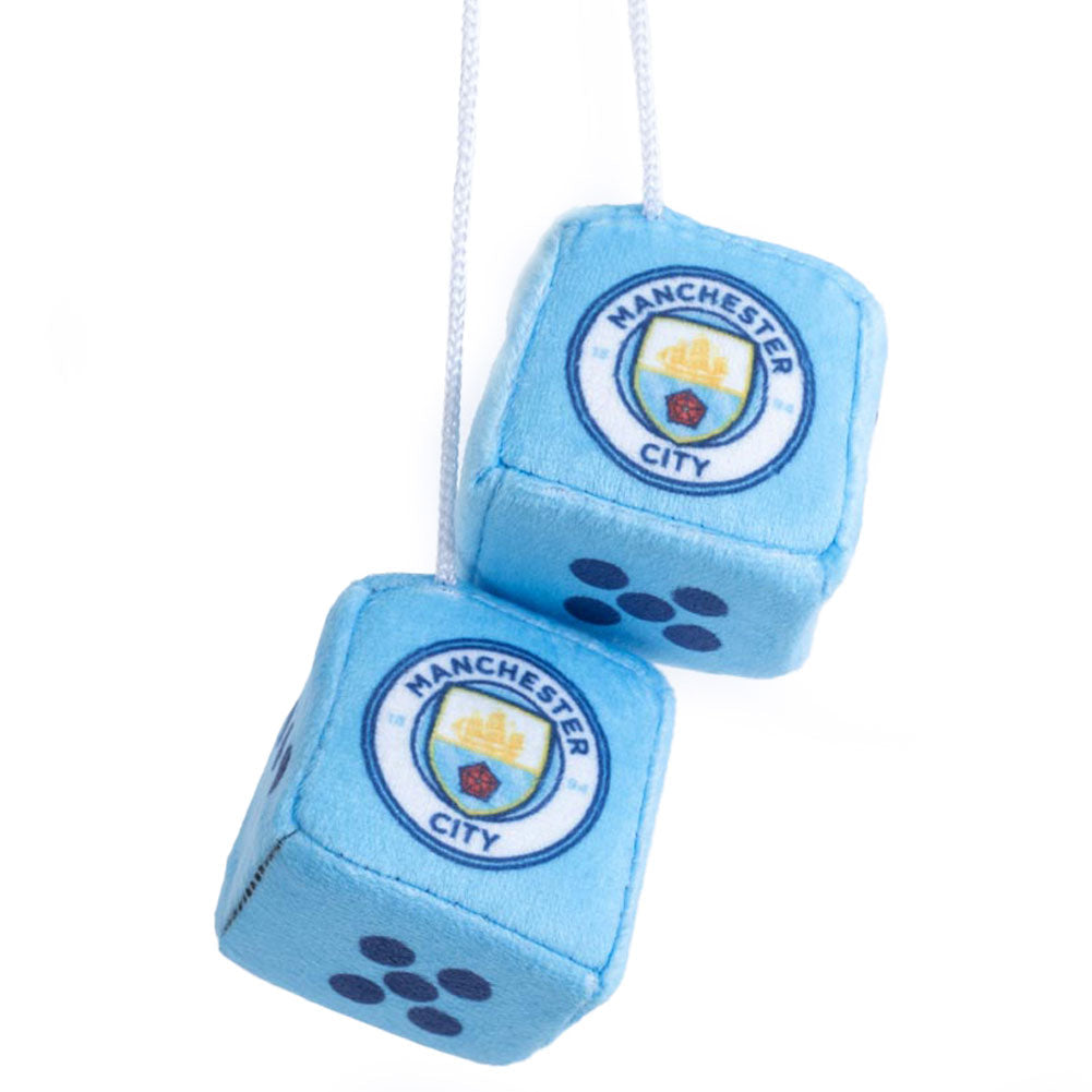 Manchester City FC Hanging Dice: 2 - Car Accessories By Manchester City