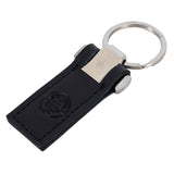 Manchester City FC Leather key Fob: 3 Keyrings By Manchester City