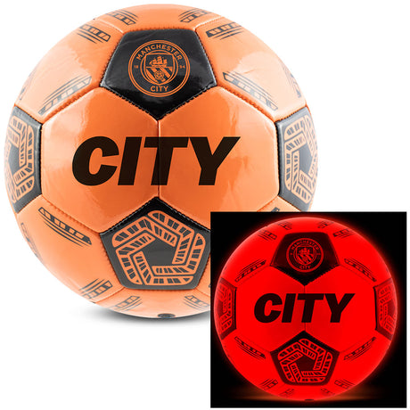 Manchester City FC LED Glow Football: 1 Balls By Manchester City